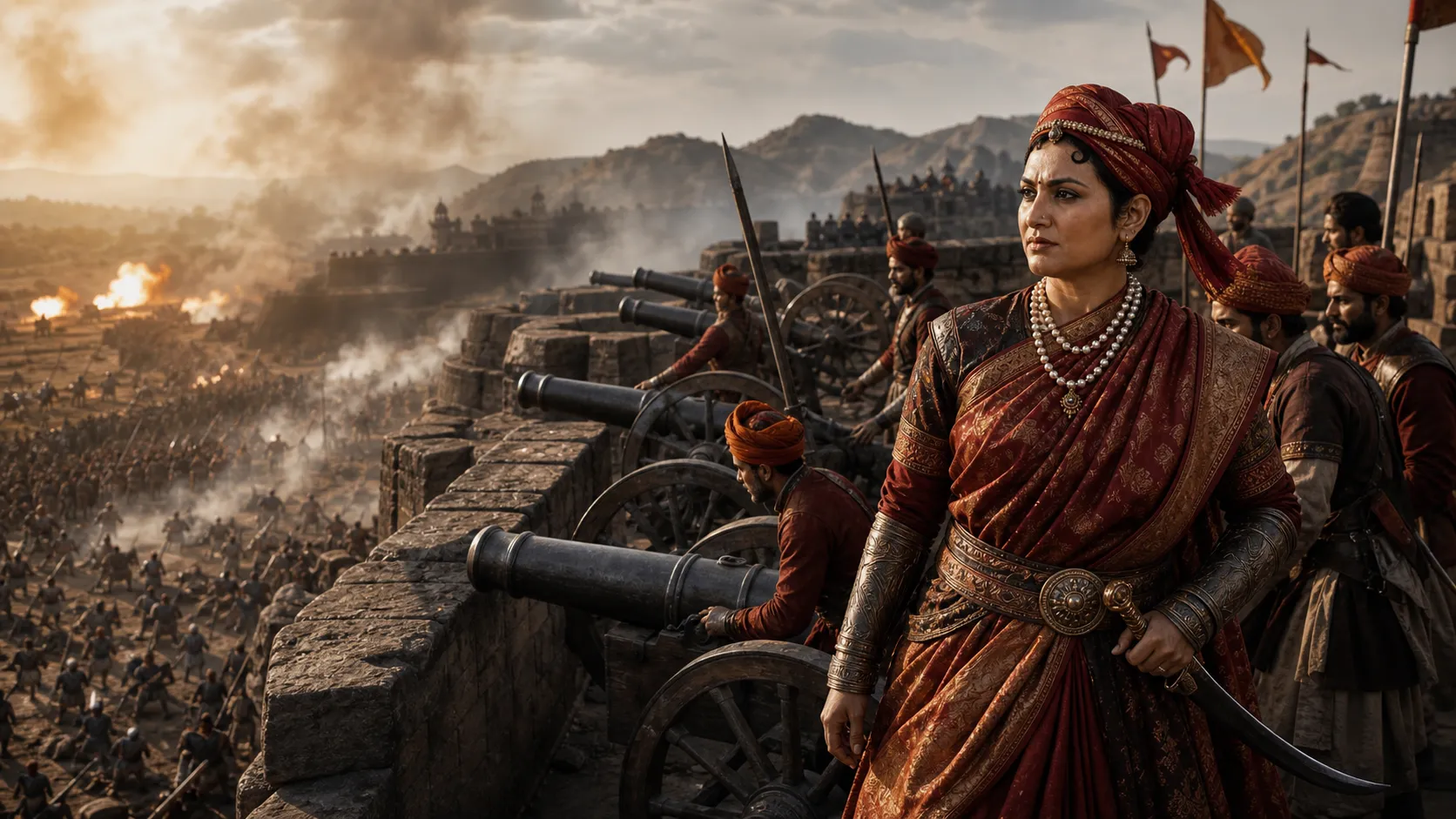 Rani Lakshmi Bhai 1858 siege 